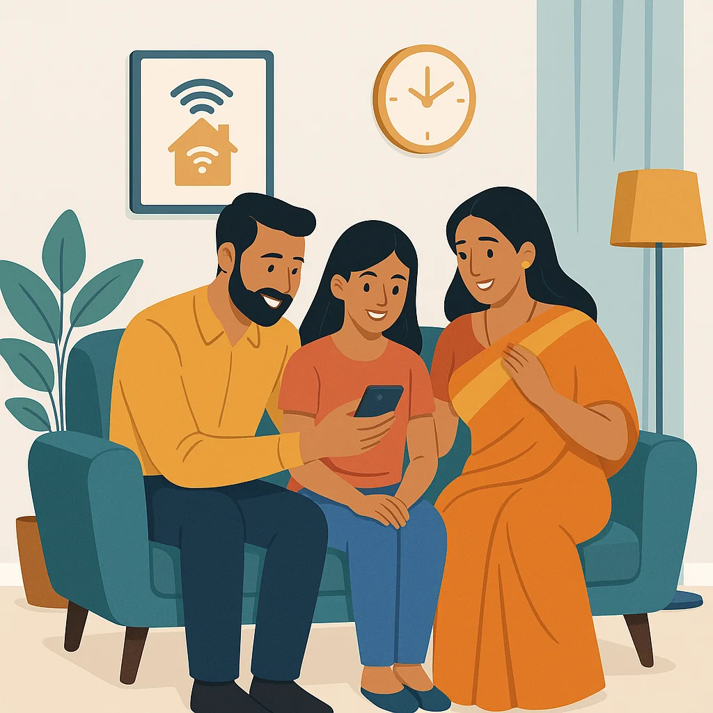 Family contacting iSwift