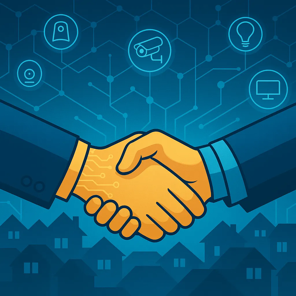 Partnership handshake